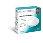 TP-Link Deco M5 (1-Pack) AC1300 Whole Home Mesh Wi-Fi System, 1267Mbps, 100+ Devices, MU-MIMO, Quality of Service, 2xGbit Port 1