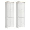 Artiss 2x Buffet Sideboard Cabinet Pantry 183cm Berne