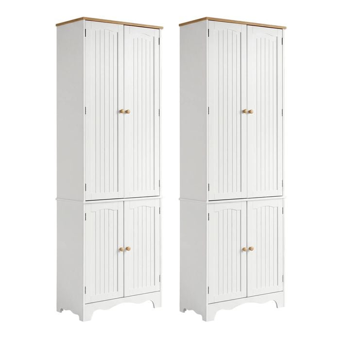 Artiss 2x Buffet Sideboard Cabinet Pantry 183cm Berne
