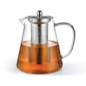 Fissman Teapot Capacity With Stainless Steel Filter Borosilicate Glass. 1300ml