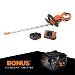 AEG 18V 550mm 4.0Ah Fusion Hedge Trimmer Force Kit