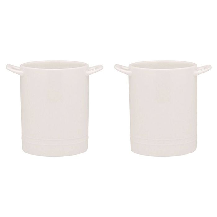 2PK Ecology Signature Porcelain Kitchen Utensil Holder 16.5cm