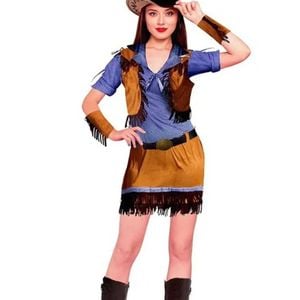 Lone Star Sheriff Plus Size Womens Western Cowgirl Costume - Xlarge