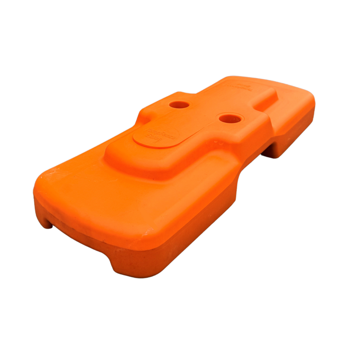 RapidMesh 220 x 95 x 600mm Orange Temporary Fence Pool Block