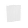 Kaboodle Macaroon V-Groove Corner Base Cabinet Doors - 2 Pack
