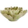 LVD Ceramic Tealight Candle Holder Display 14.5cm - Green