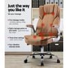 Artiss Massage Office Chair Espresso - Bunnings Australia