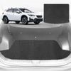 6D Diamond Car Boot Mat for Subaru XV (GP)2012-2017-Cargo Mat-Black-Outback GT