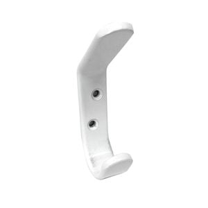 Adoored Double White Beau Deco Hook