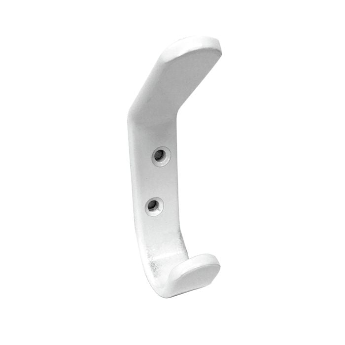 Adoored Double White Beau Deco Hook