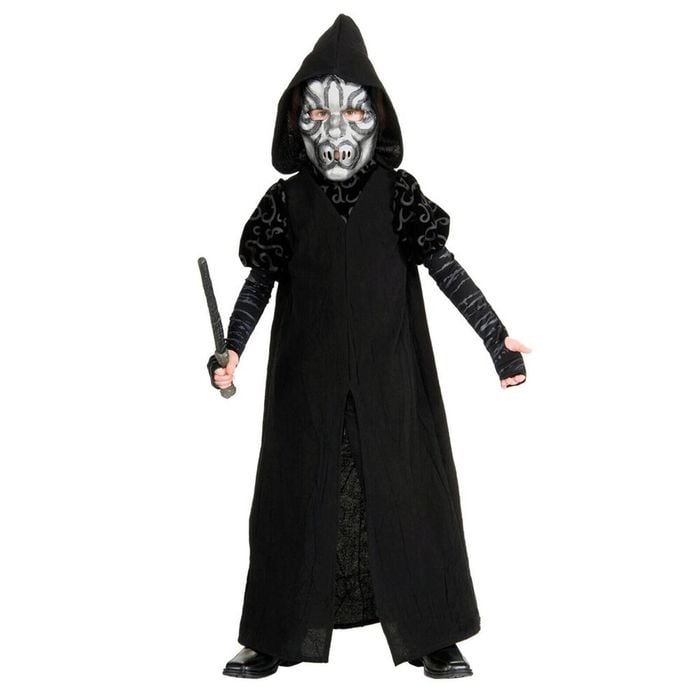 Harry Potter Death Eater Deluxe Child Boys Fancy Dress Up Party Costume Size S