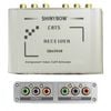 Shinybow  Repeater + Receiver 1 X Input CAT5 2 Output Component Video