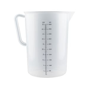 Plastic Polypropylene Measuring Jugs 5L