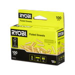 Ryobi 6mm Fluted Dowel - 100 Pack