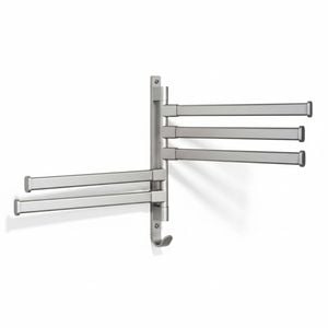 5-Tier Swivel Towel Rail Stainless Steel Rotary Rack