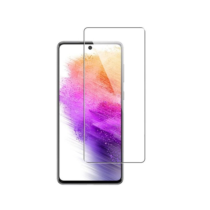 Nuglas Screen Protector Tempered Crystal Clear Glass For Samsung Galaxy A73 5g