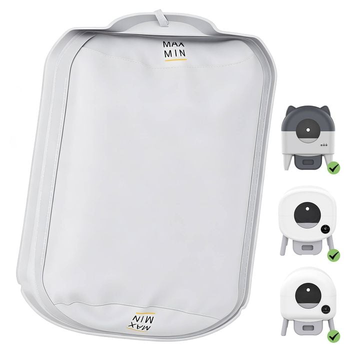 Advwin Automatic Cat Litter Box Liner Tray Inner Mat Water