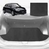 6D Diamond Car Boot Mat for Suzuki Swift 2017-Current-Cargo Mat-Black-Outback GT