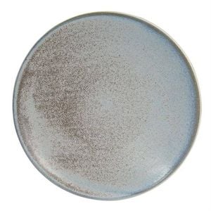Olympia Coupe Plates Ember Blue 230mm 6 Pack Porcelain Dinnerware Restaurant Gastropub