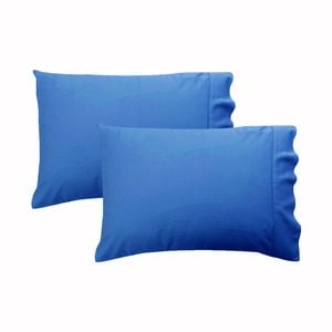 Bloomington 280TC Luxury Percale Standard Pillowcases 48x73 cm Steel