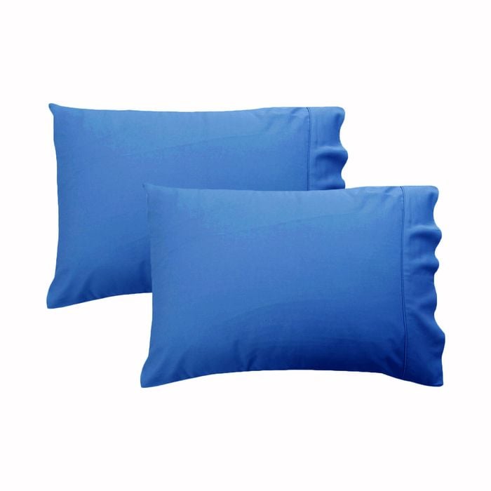 Bloomington 280TC Luxury Percale Standard Pillowcases 48x73 cm Steel