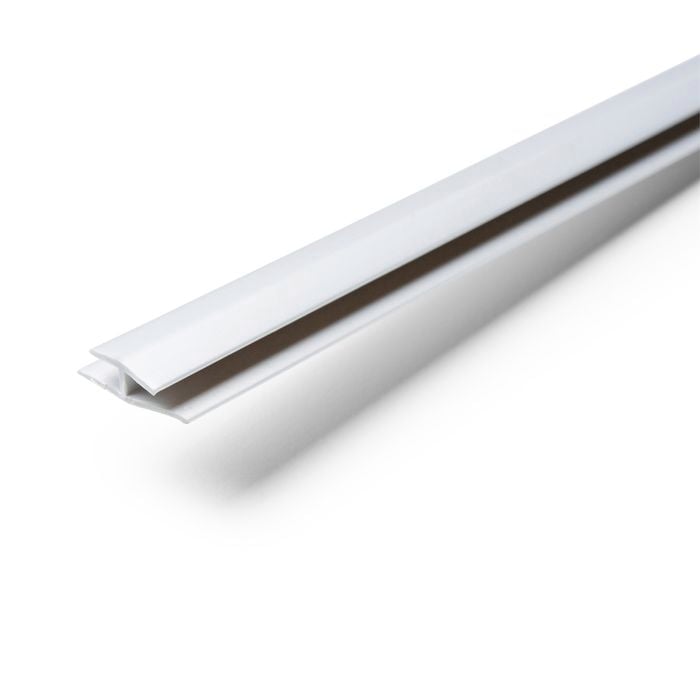 Wall Art 2400mm Brushed Aluminium Wet Area Panel Joiner Pvc