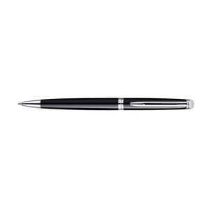 Waterman Hemisphere Black Lacquer Chrome Trim Ballpoint Pen