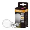 Osram 4W 470lm Frosted Warm White Fancy Round Filament LED B22 Light Globe