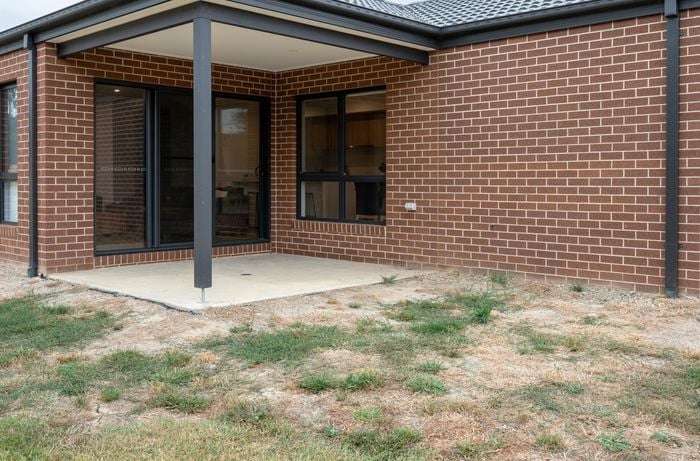 The outside of a house