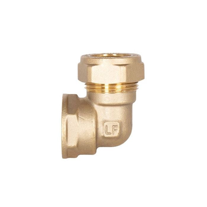 Instantor - 20mm FI Brass Compression Elbow LF