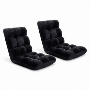 Artiss 2X Floor Lounge Sofa Bed