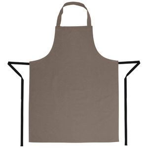 Whites Bib Apron Polycotton Tan Adjustable Straps Professional Kitchen Uniform