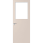 Corinthian 2040 x 820 x 35mm External Door Duracote Clear Glass NO7
