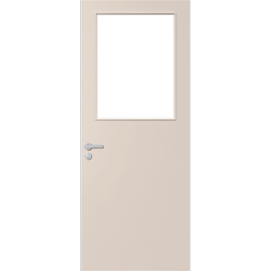 Corinthian 2040 x 820 x 35mm External Door Duracote Clear Glass NO7
