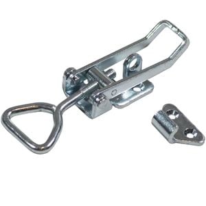 Goliath 160mm Zinc Plated Over Centre Fastener With Keeper