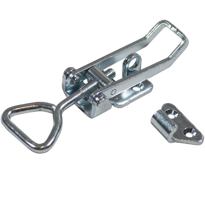 Goliath 160mm Zinc Plated Over Centre Fastener With Keeper