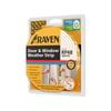 Raven 5000mm White RP48 Self Adhesive Weather Strip