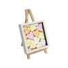 3D Box Photo Frame with Easel - 8" x 8" - Brown/White