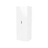 Lugna 2048 x 900 x 580mm White 5 Shelf Double Door Cabinet