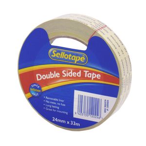 Sellotape® 24mm x 33m Double Sided Tape