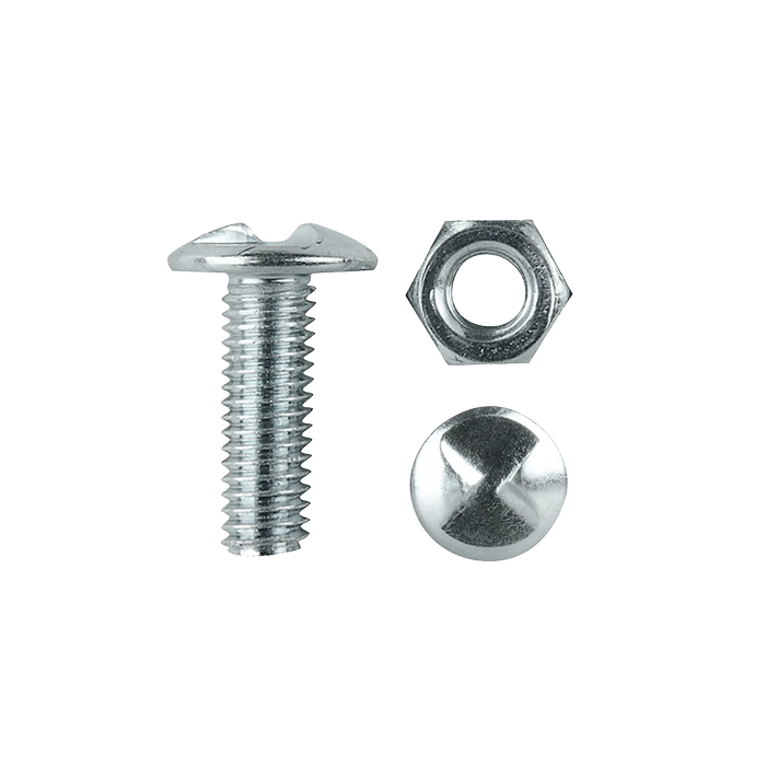 Pinnacle M4 M5 M6 M8 Assorted Anti-Theft Bolts And Nuts - 50 Pack