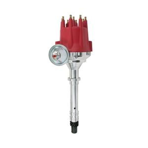 Small Block/big Block Chev V8 Pro Billet Ready To Run Distributor - Red Cap