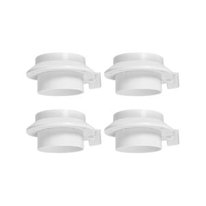 Click 12cm 10Lm Taylor Solar LED Gutter Light - 4 Pack