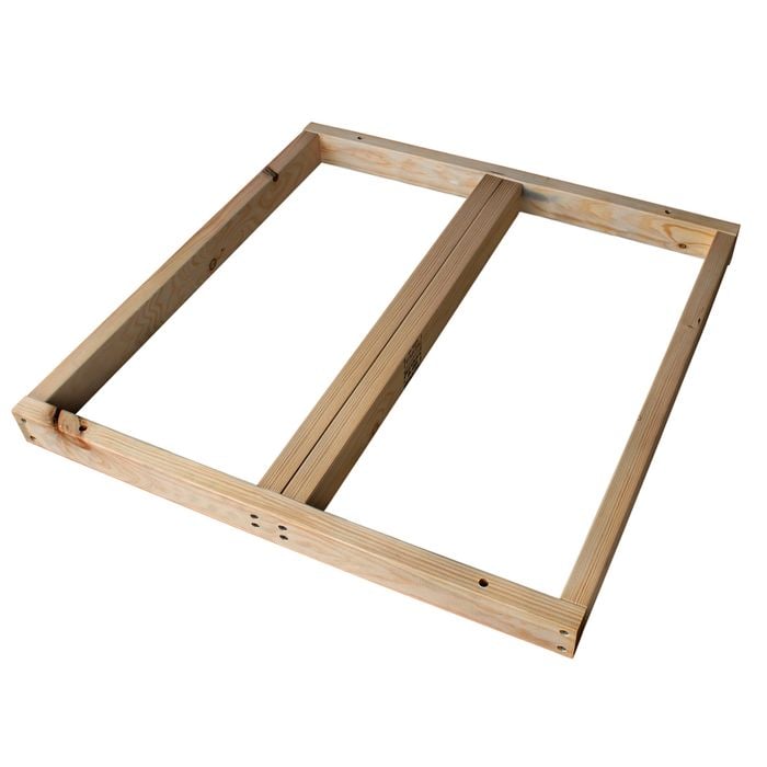 945 x 945mm Modular Decking 70 x 45mm Custom Base Frame