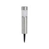 Click 27.5cm Aria Stainless Steel Bollard LED Solar Light