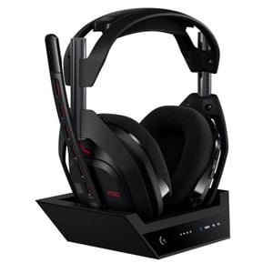 Logitech G Astro A50 Lightspeed Gaming Headset With Base Station (black)