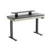 Eureka I55 Two-Drawer Electric Standing Desk - Rustic Grey *1PC/2CTNS