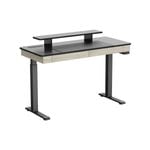 Eureka I55 Two-Drawer Electric Standing Desk - Rustic Grey *1PC/2CTNS