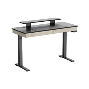 Eureka I55 Two-Drawer Electric Standing Desk - Rustic Grey *1PC/2CTNS