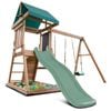 Lifespan Kids Greenvale Swing Set & Play Centre With 1.8m Slide (pastel Green)